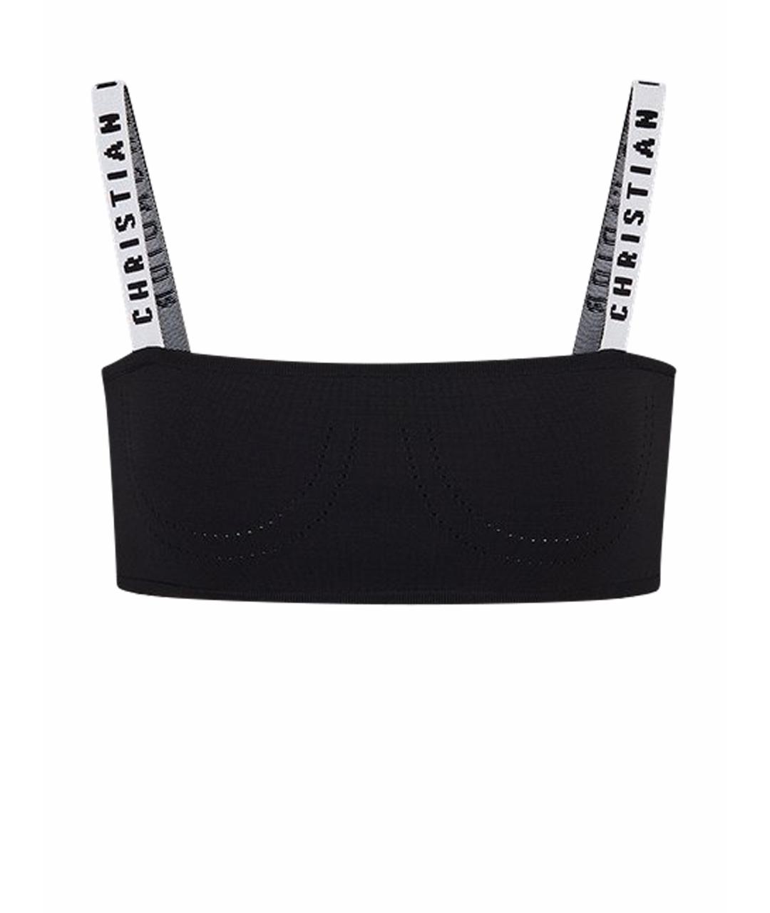 CHRISTIAN DIOR Черная майка, фото 1