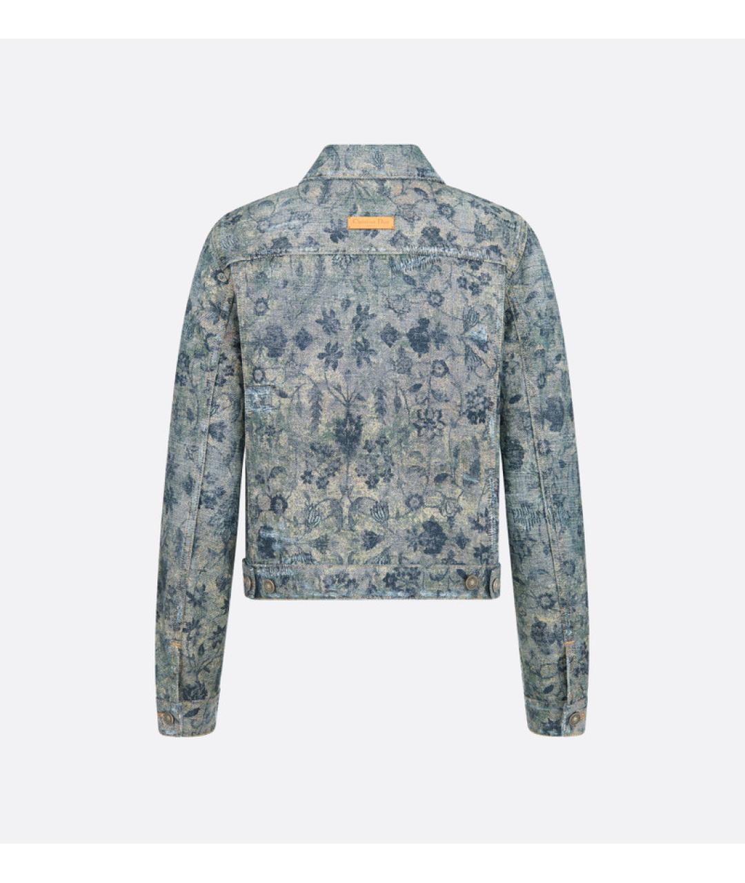 CHRISTIAN DIOR Синяя деним куртка, фото 2