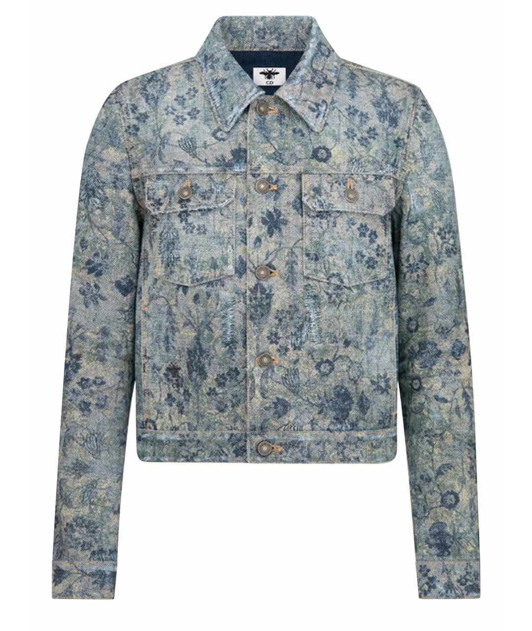 CHRISTIAN DIOR Синяя деним куртка, фото 1