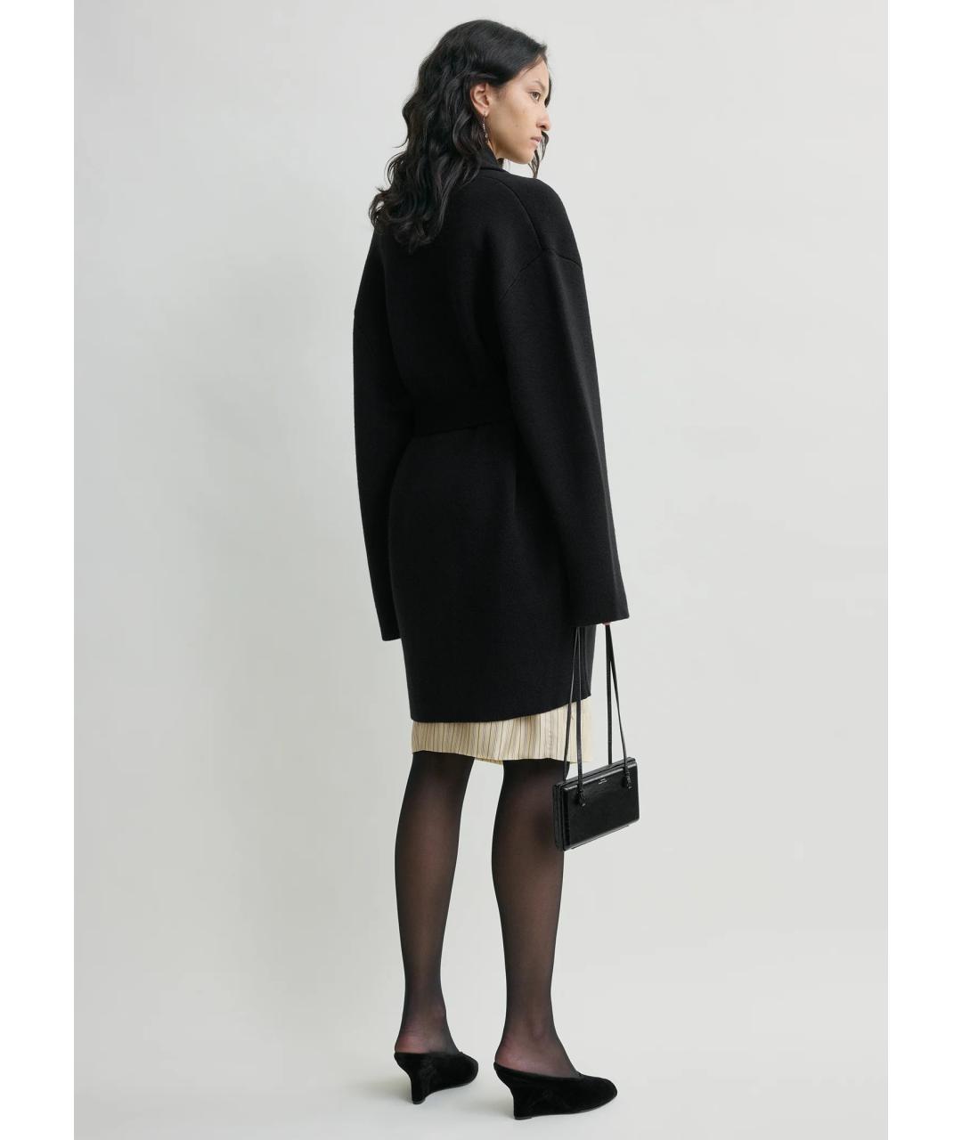 TOTEME Черный шерстяной кардиган, фото 4