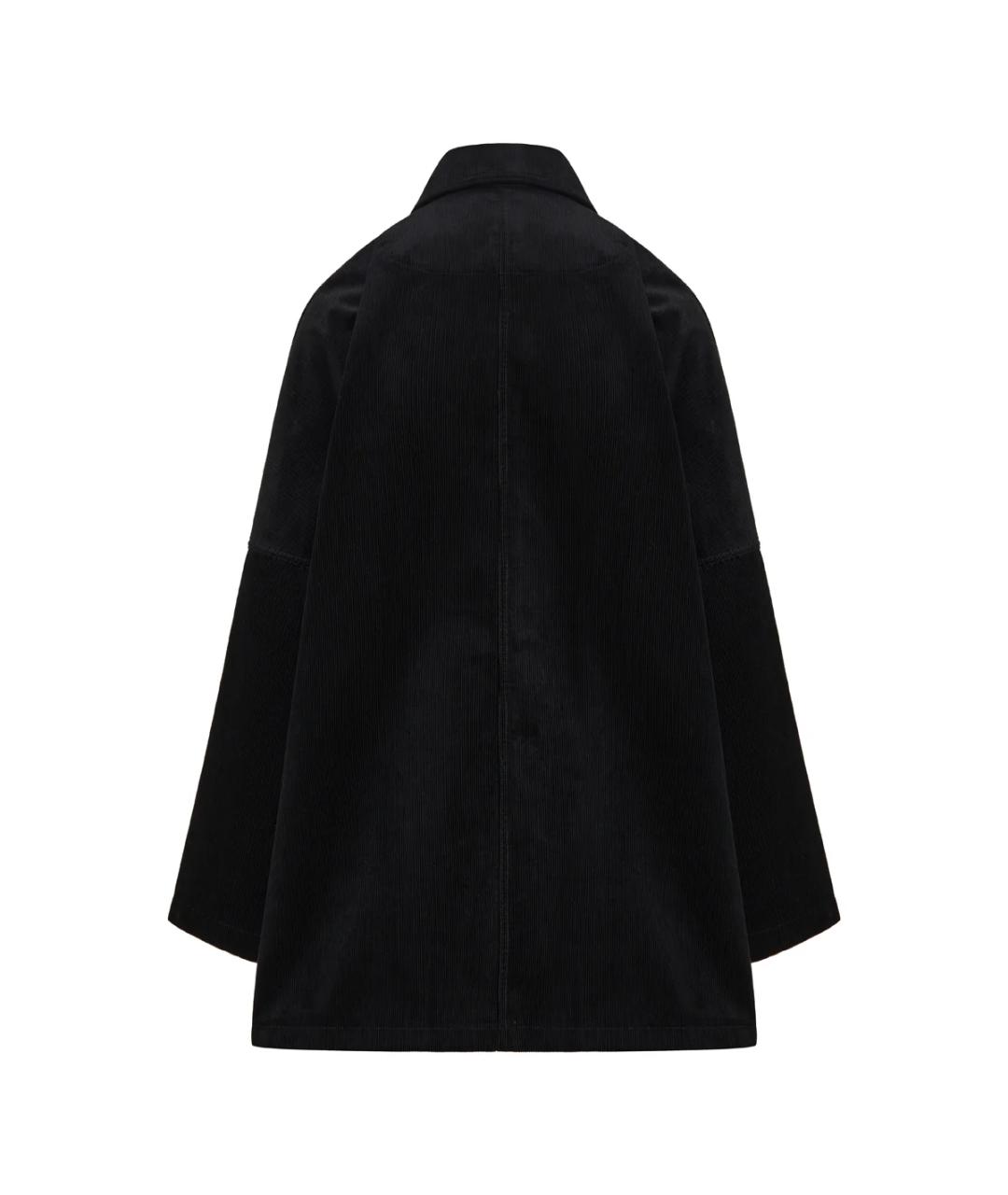 TOTEME Черное хлопковое пальто, фото 3