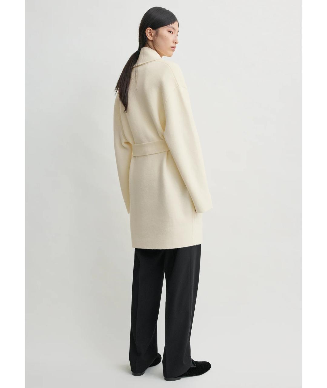 TOTEME Белый шерстяной кардиган, фото 4