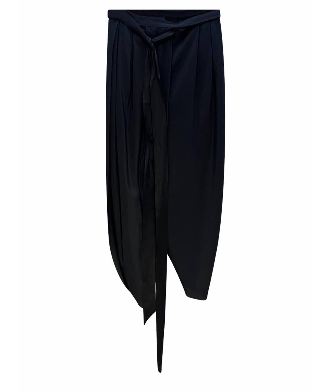 LANVIN Черные брюки узкие, фото 1