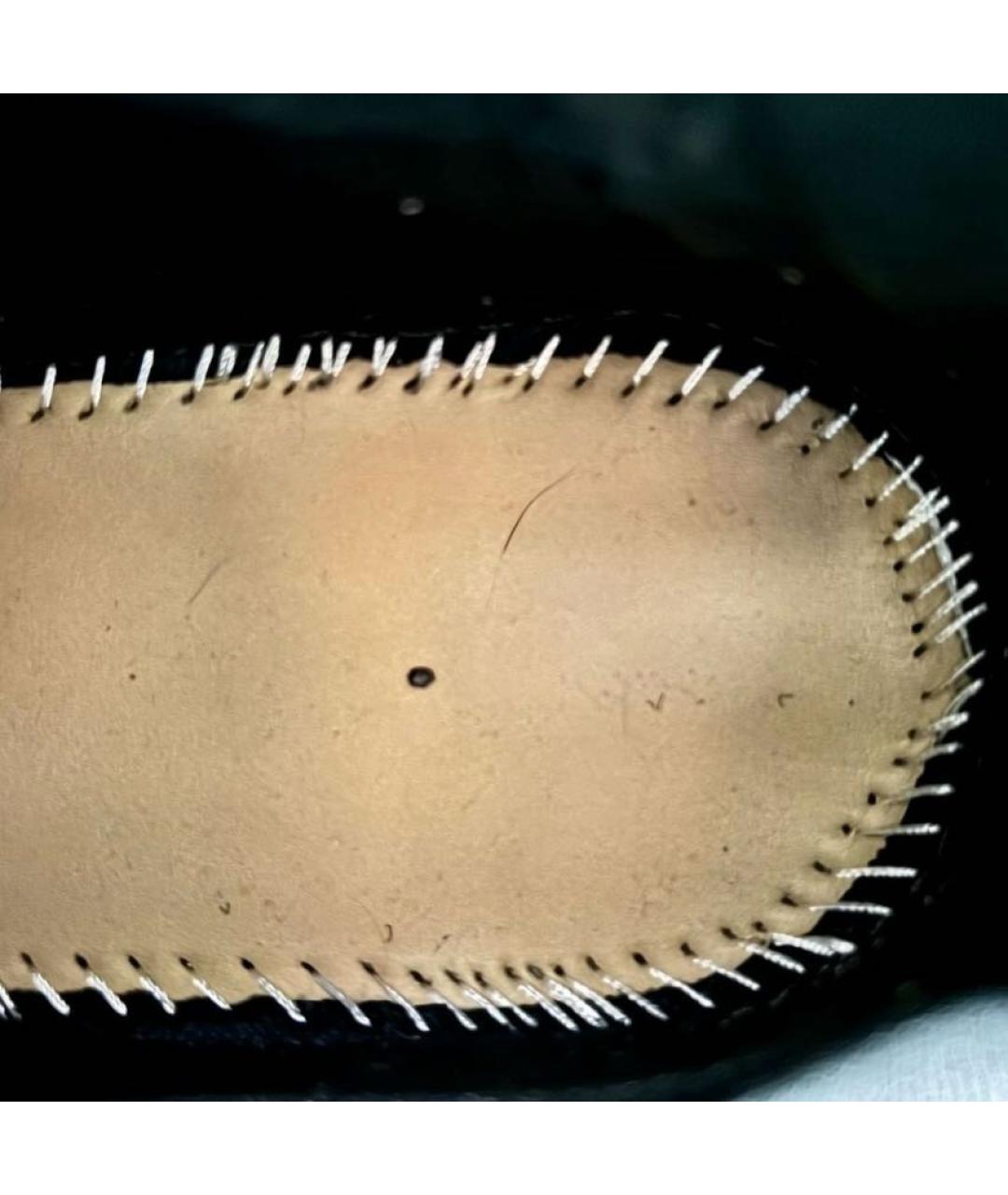 BALENCIAGA Черные текстильные низкие кроссовки / кеды, фото 7