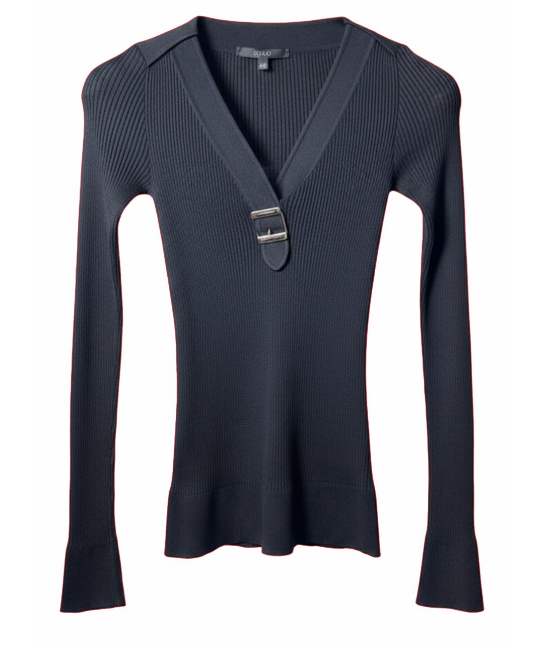 GUCCI Черный шелковый джемпер / свитер, фото 1