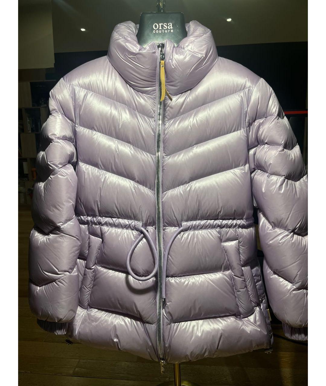 WOOLRICH Фиолетовый полиэстеровый пуховик, фото 3