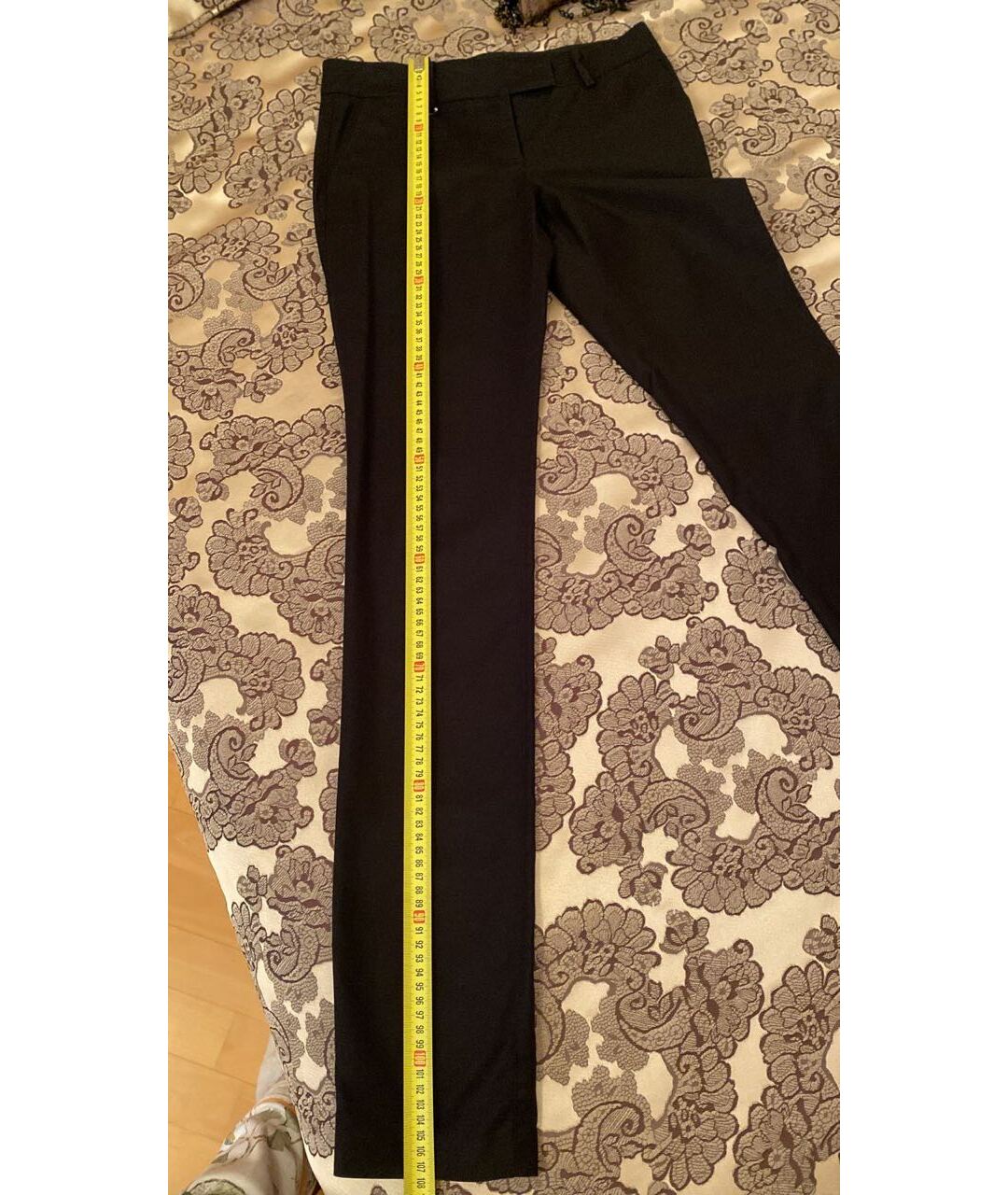 BURBERRY Черные хлопковые брюки узкие, фото 6