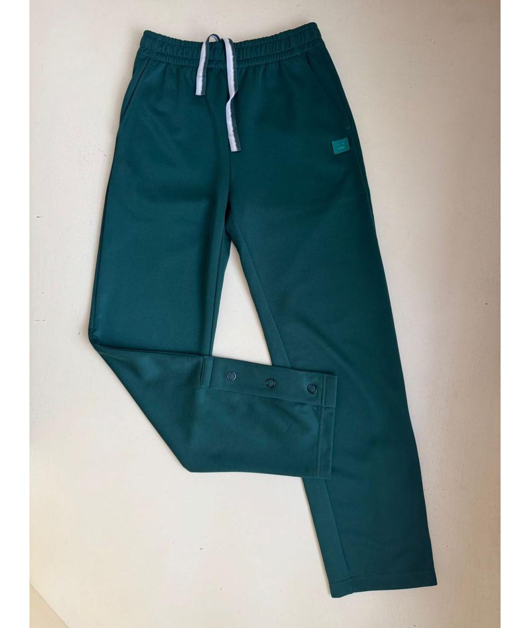 ACNE STUDIOS Зеленые спортивные брюки и шорты, фото 8