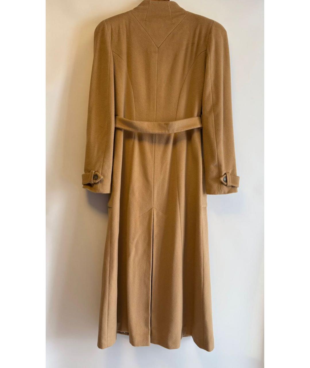 ULYANA SERGEENKO Бежевое кашемировое пальто, фото 2