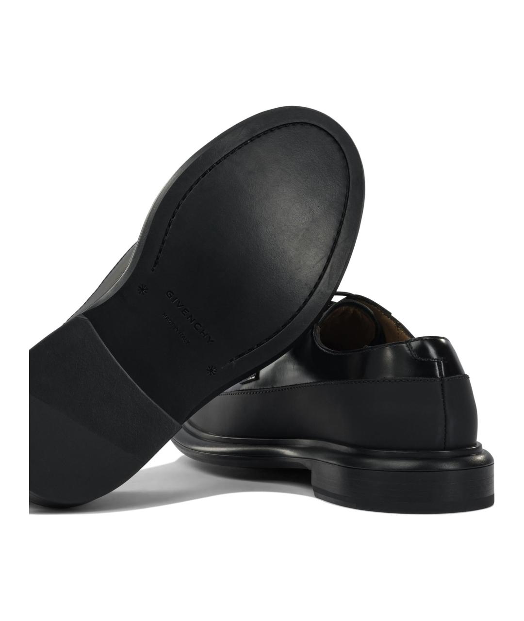 GIVENCHY Черные кожаные ботинки, фото 5