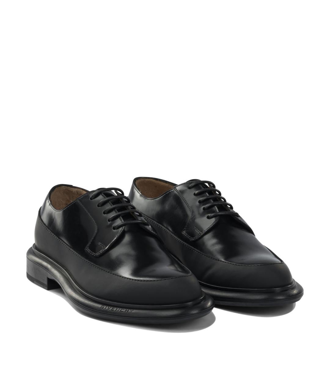 GIVENCHY Черные кожаные ботинки, фото 2