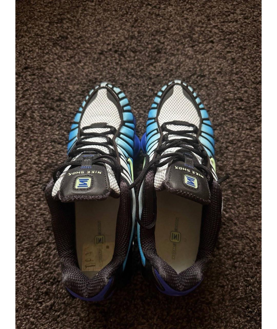 NIKE Мульти текстильные высокие кроссовки / кеды, фото 2