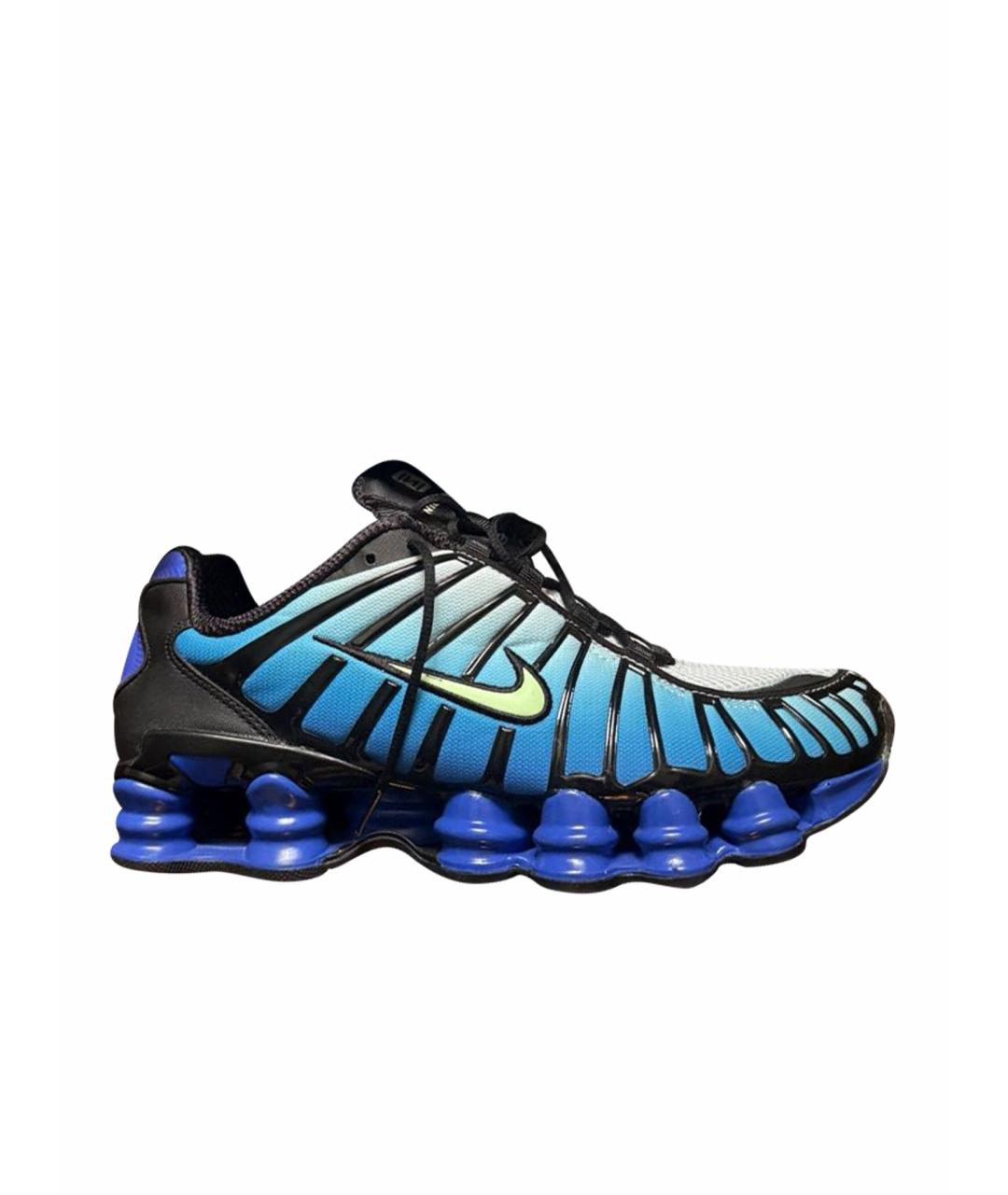 NIKE Мульти текстильные высокие кроссовки / кеды, фото 1