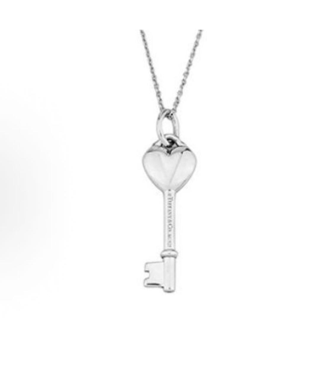 TIFFANY&CO Бирюзовая серебряная подвеска, фото 2