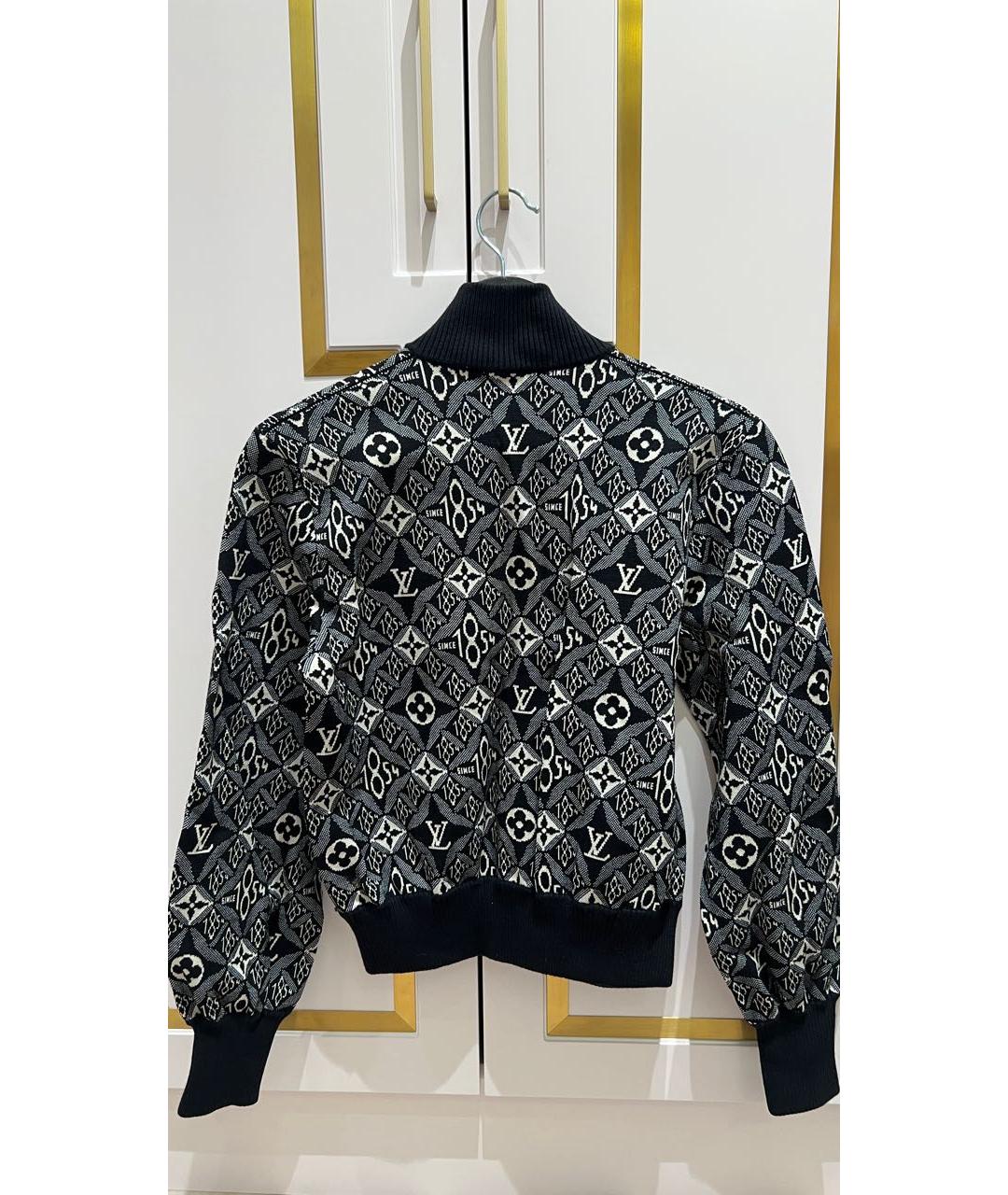 LOUIS VUITTON Черный кардиган, фото 2