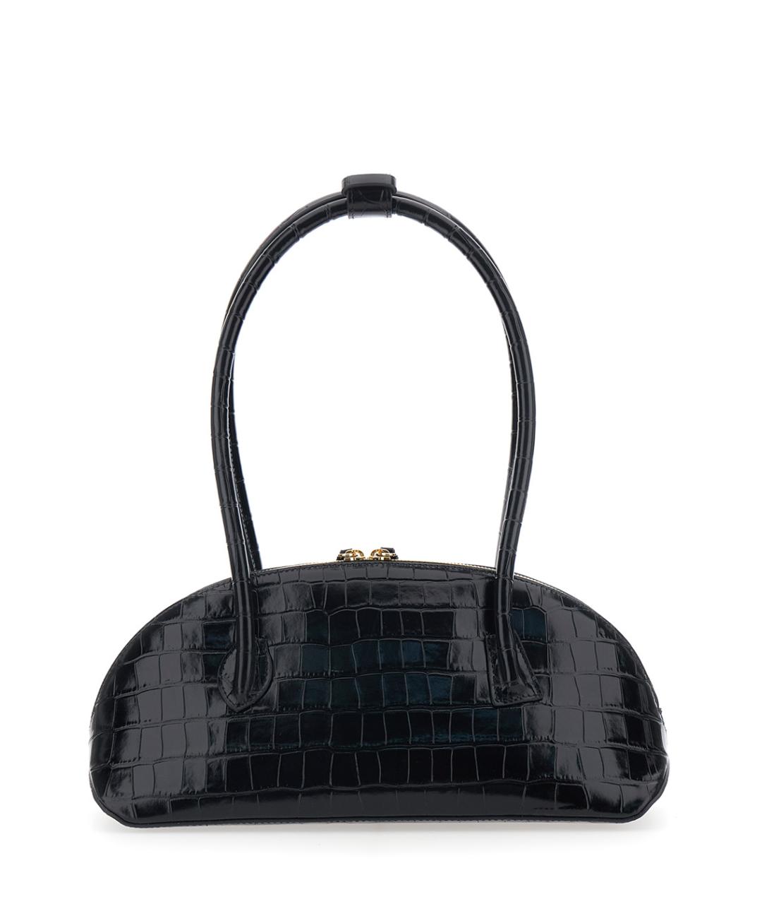 LIFFNER Черная сумка тоут из лакированной кожи, фото 2