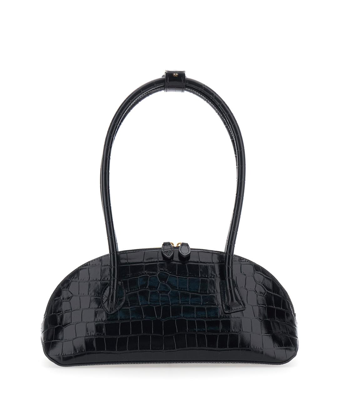 LIFFNER Черная сумка тоут из лакированной кожи, фото 1