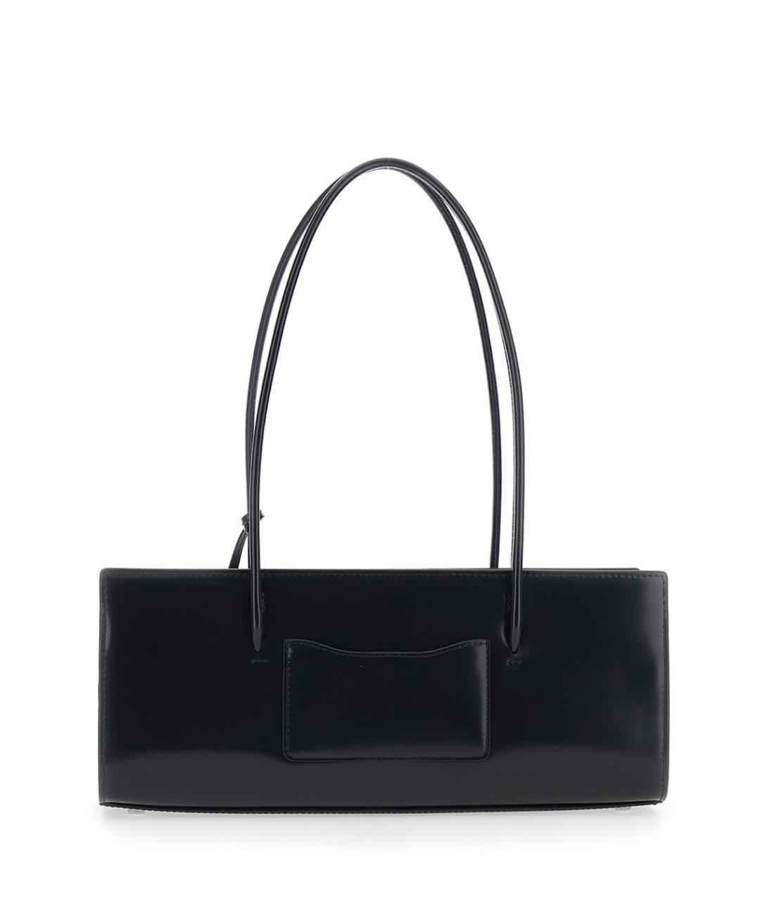 MARC JACOBS Черная кожаная сумка тоут, фото 2