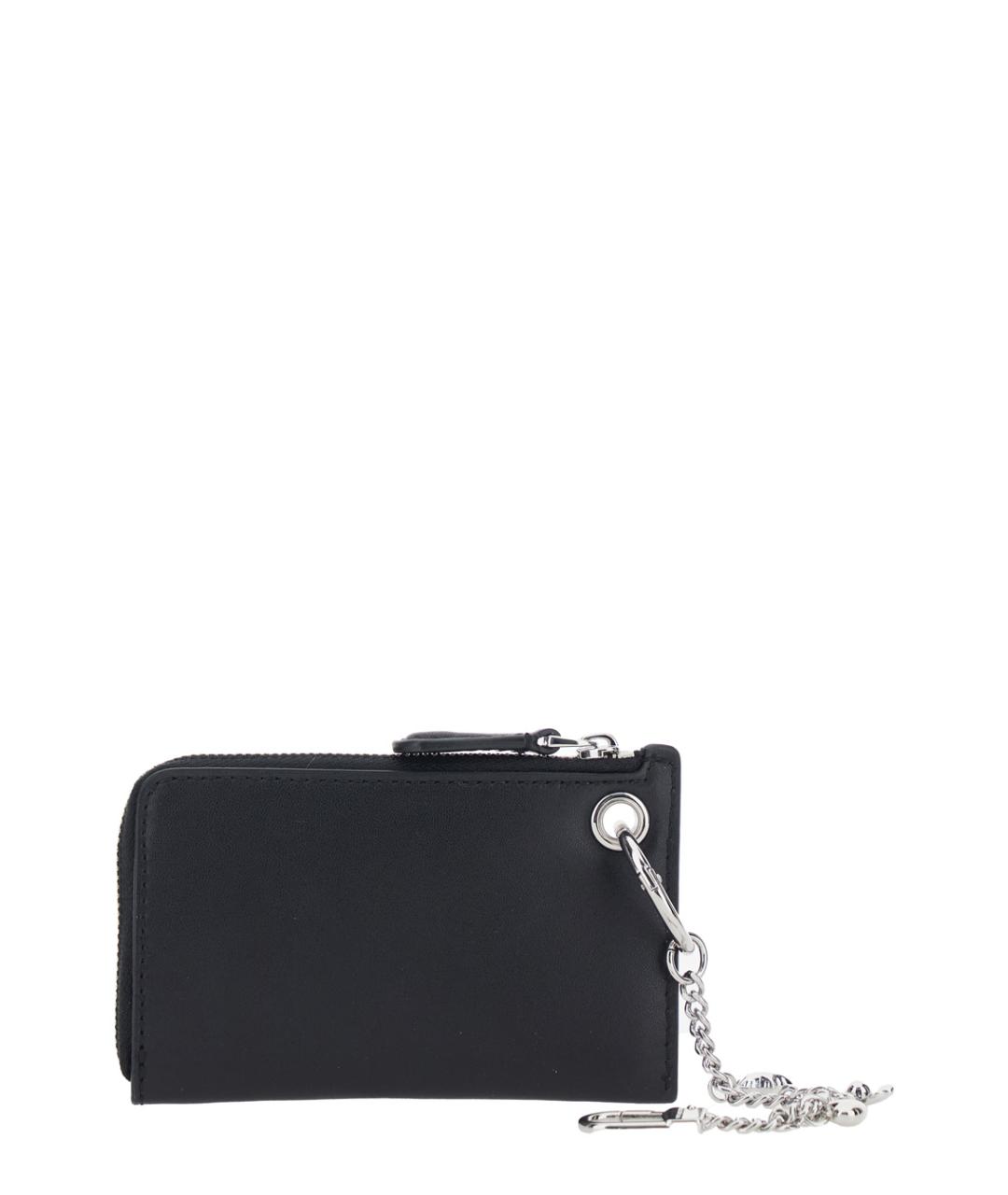 MARC JACOBS Черный кожаный кардхолдер, фото 2