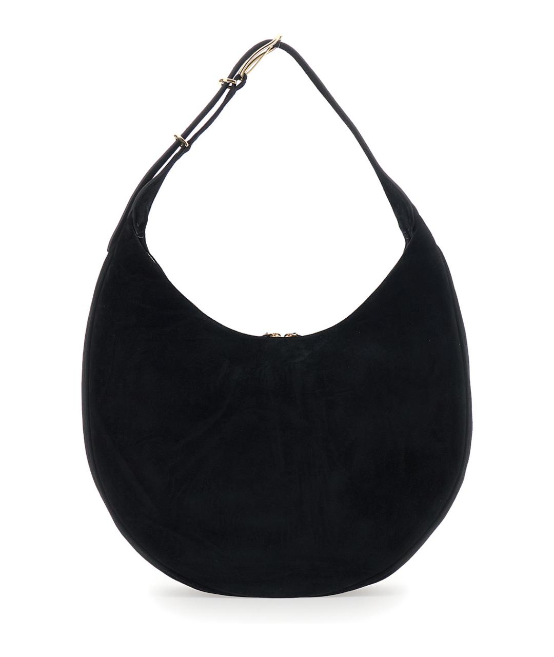 LIFFNER Черная замшевая сумка через плечо, фото 2