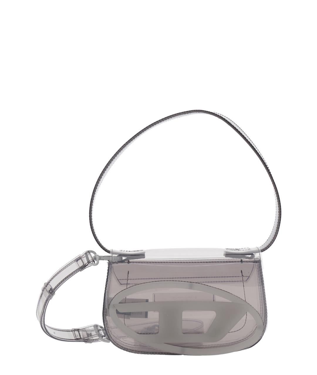 DIESEL Серая сумка через плечо, фото 1