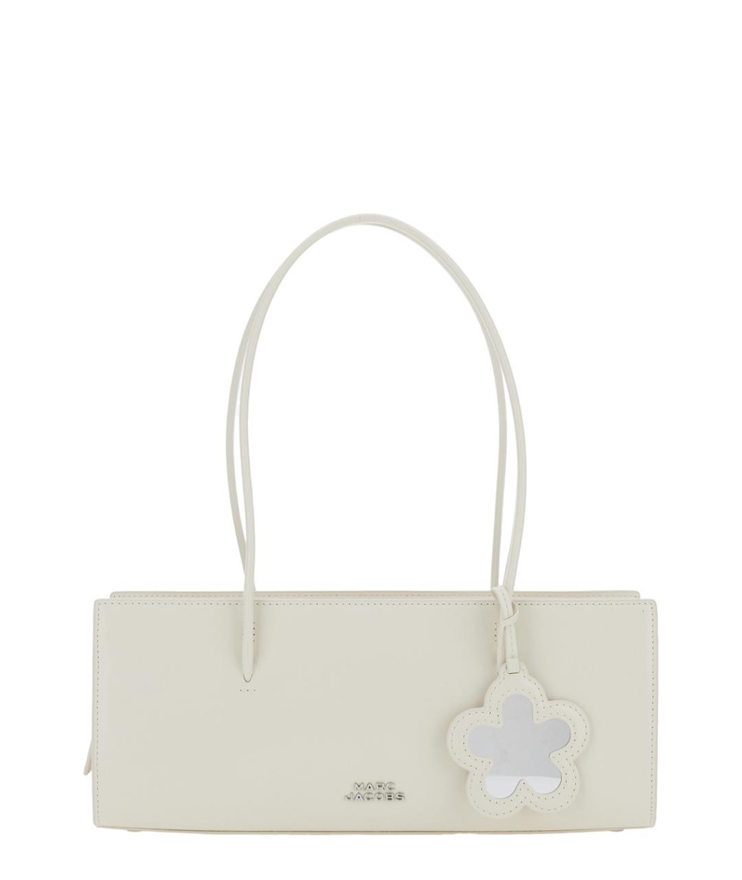 MARC JACOBS Белая кожаная сумка тоут, фото 1