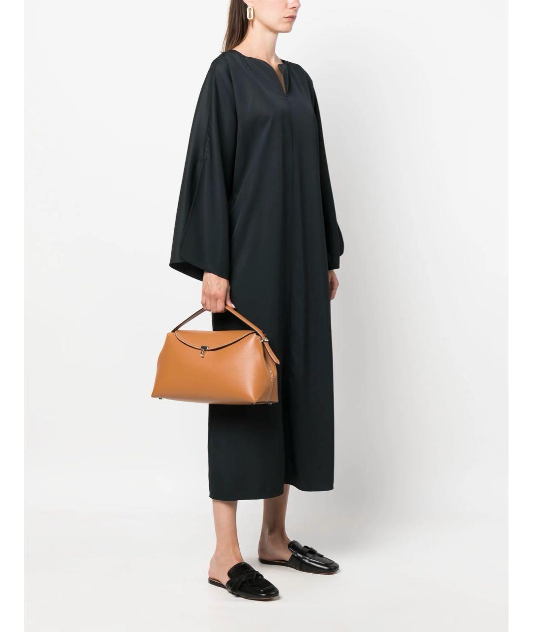 TOTEME Коричневая кожаная сумка через плечо, фото 2