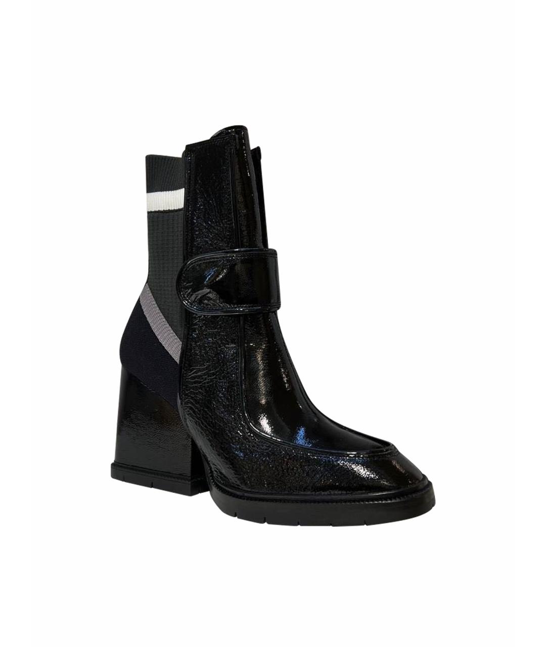 SANTONI Черные ботинки, фото 1