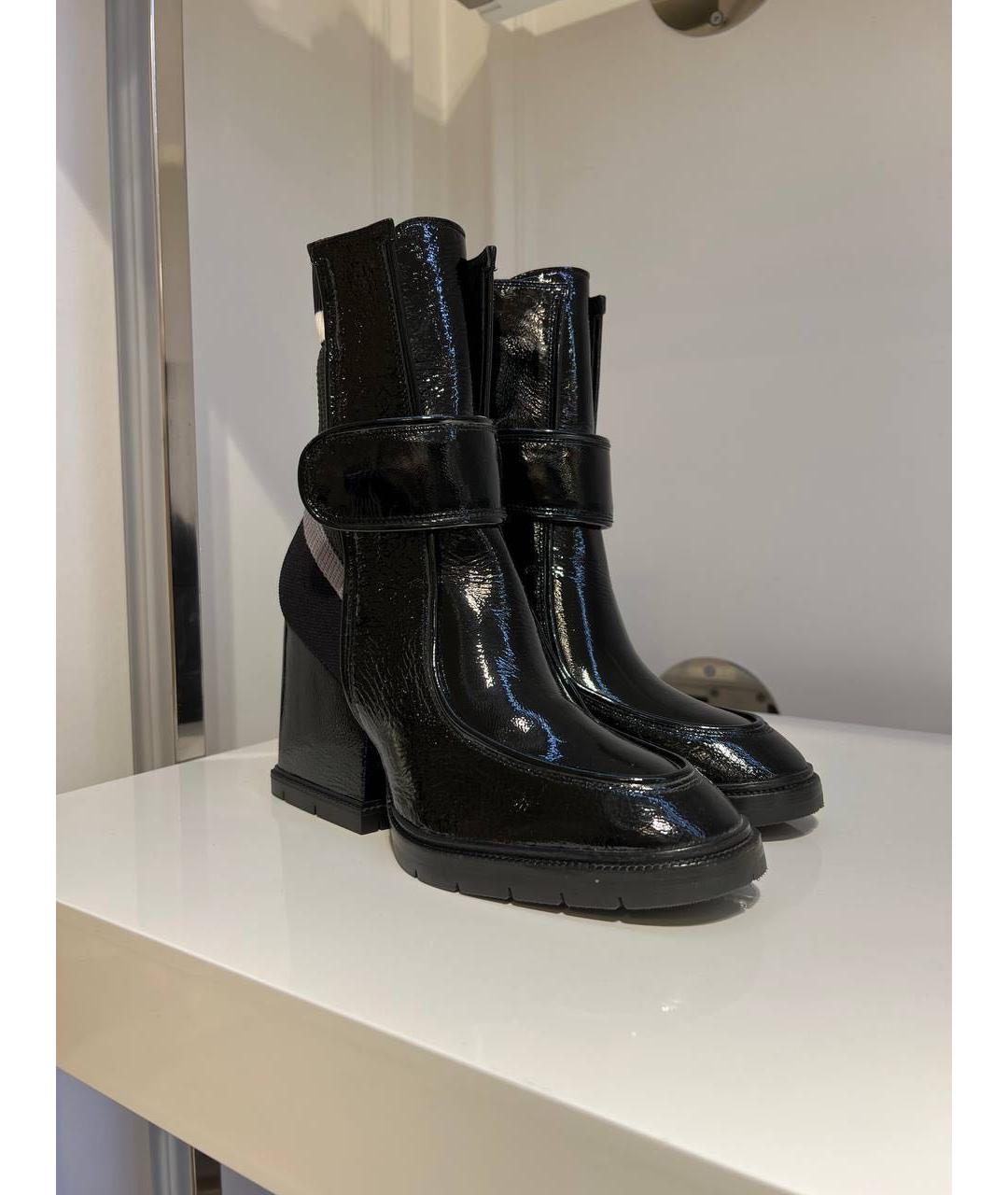 SANTONI Черные ботинки, фото 2