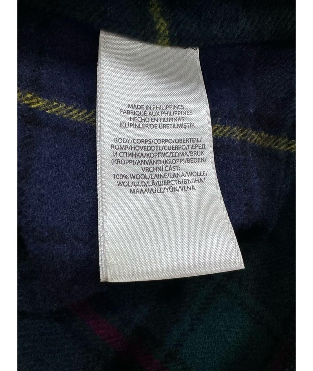 POLO RALPH LAUREN Мульти шерстяная кэжуал рубашка, фото 5