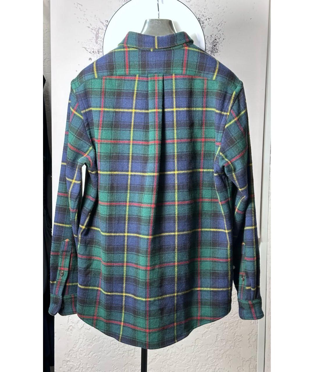 POLO RALPH LAUREN Мульти шерстяная кэжуал рубашка, фото 2