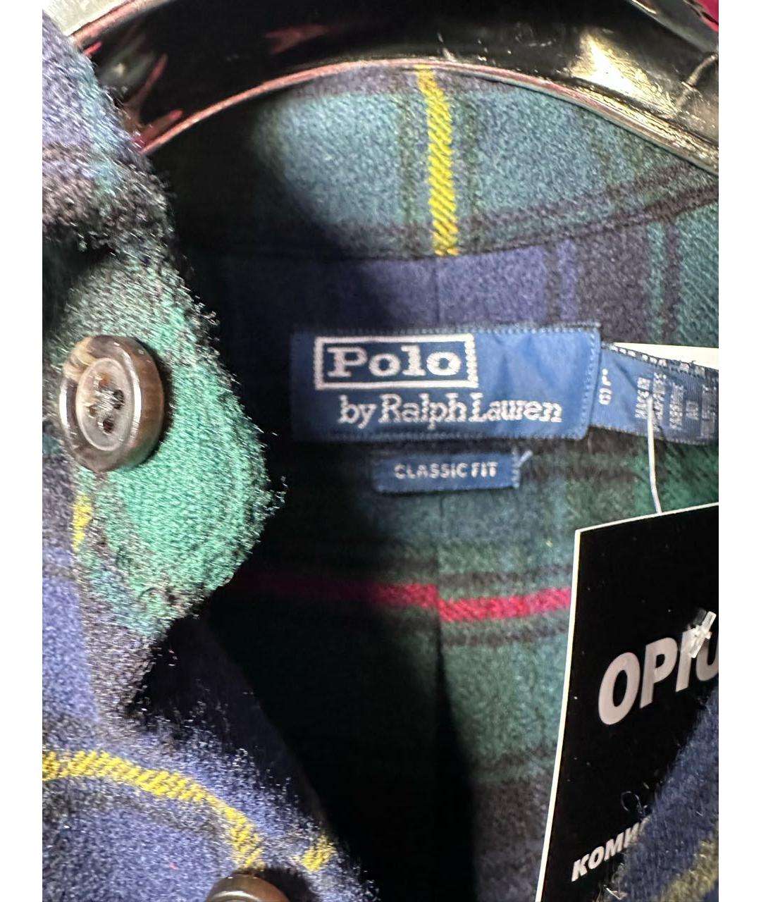 POLO RALPH LAUREN Мульти шерстяная кэжуал рубашка, фото 3