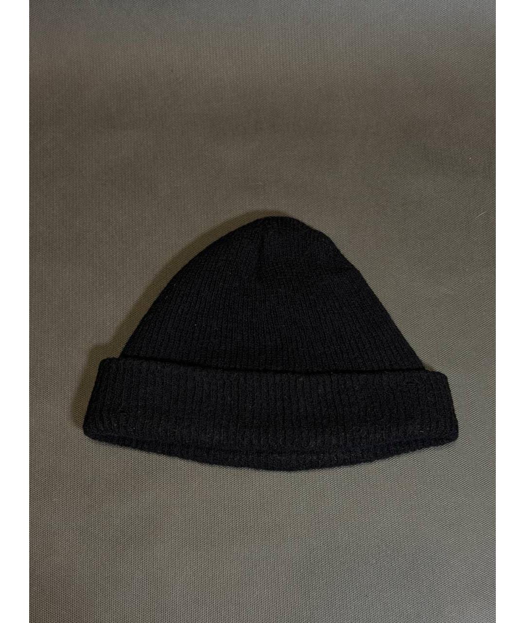 CHROME HEARTS Черная шерстяная шапка, фото 3