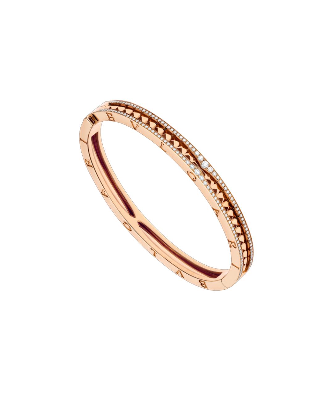 BVLGARI Розовый браслет из розового золота, фото 1
