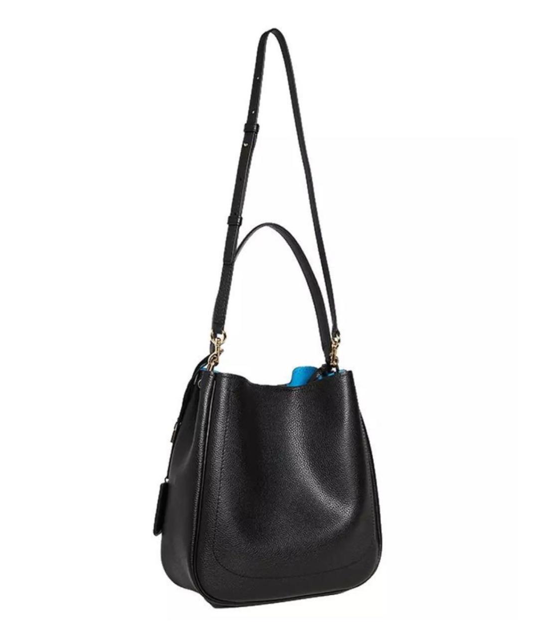 MARC JACOBS Черная кожаная сумка через плечо, фото 3