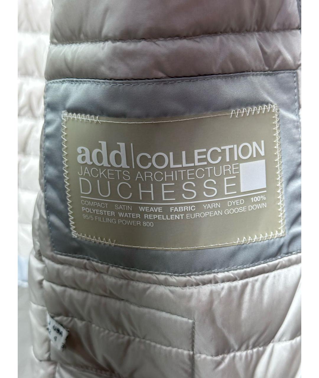 ADD Голубой полиэстеровый пуховик, фото 5