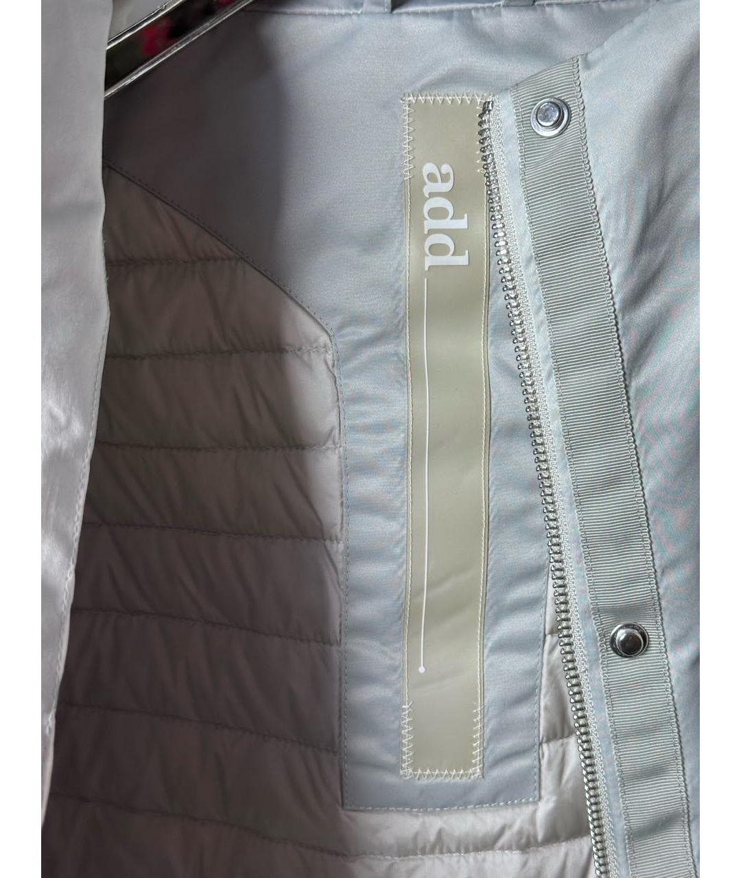 ADD Голубой полиэстеровый пуховик, фото 4