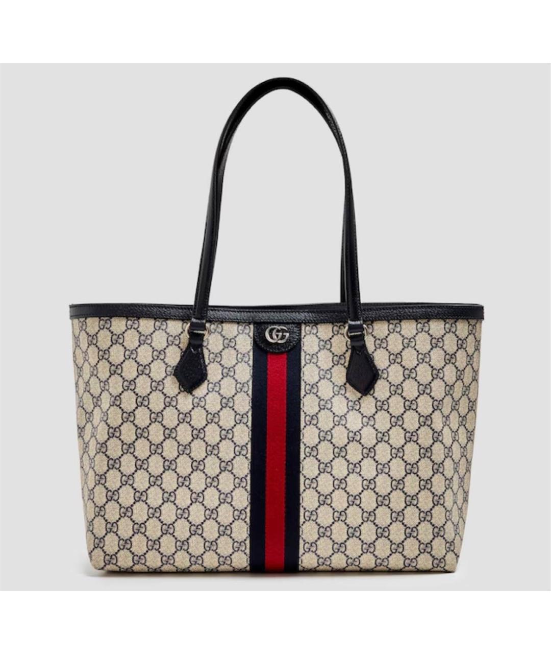 GUCCI Мульти кожаная сумка с короткими ручками, фото 4