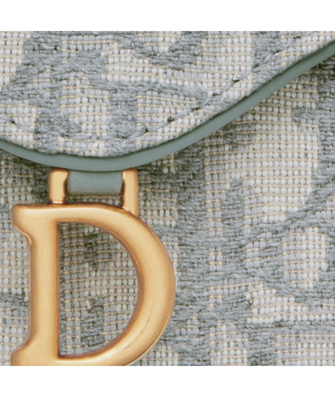 CHRISTIAN DIOR Серый кошелек, фото 6