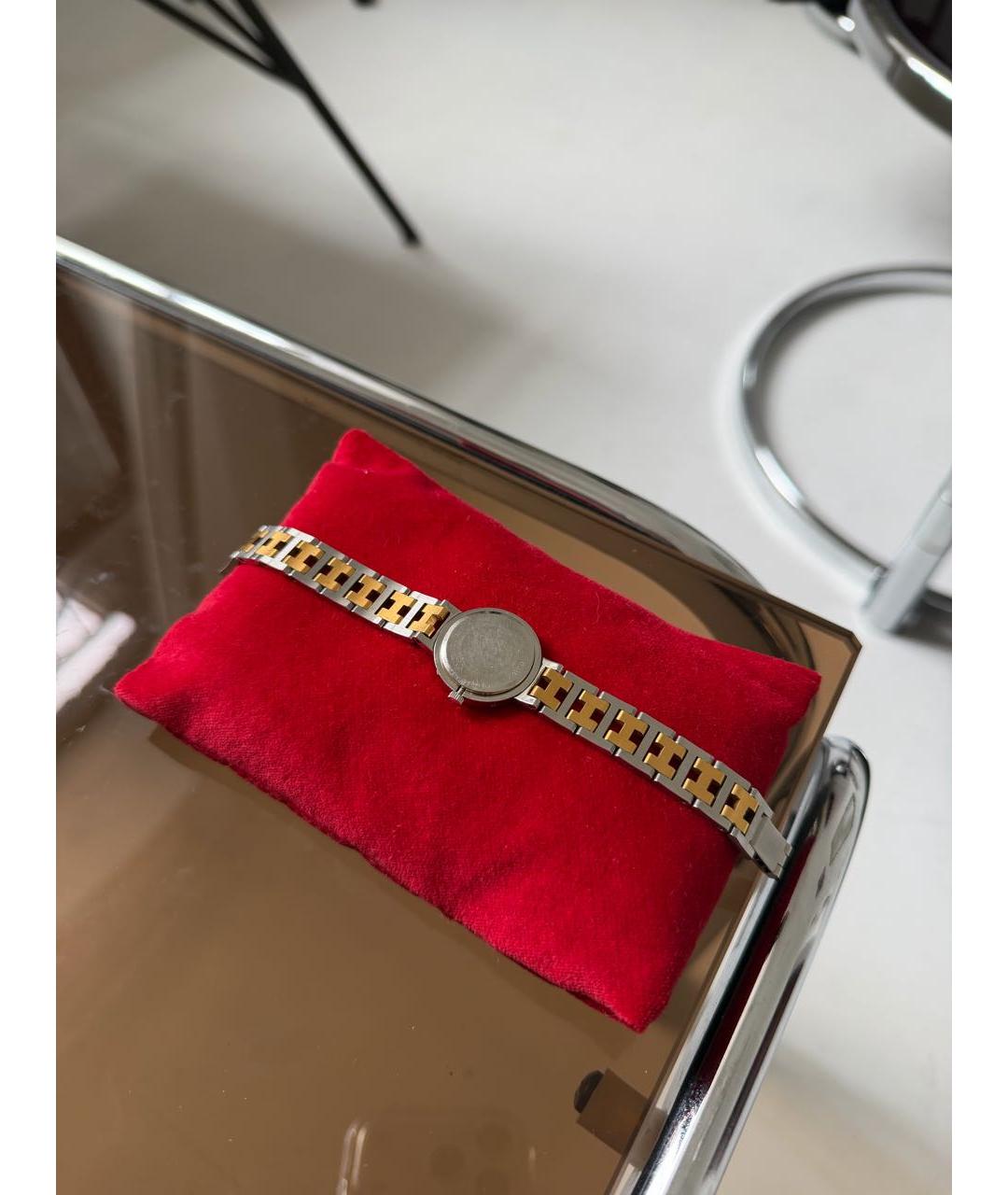 HERMES Серебряные стальные часы, фото 7