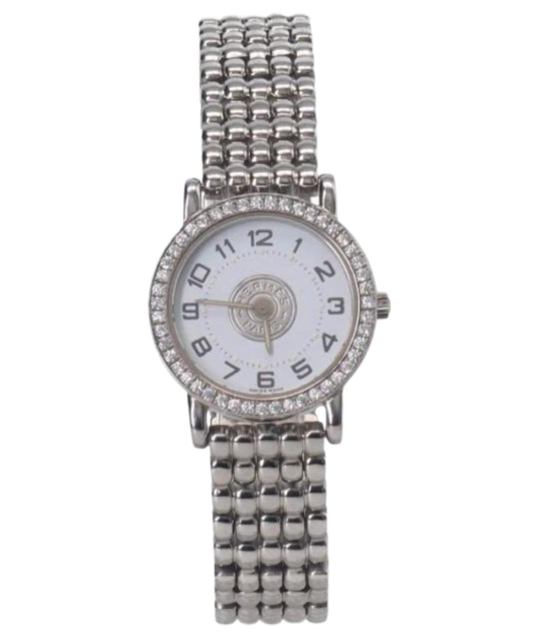 HERMES Серебряные часы, фото 1