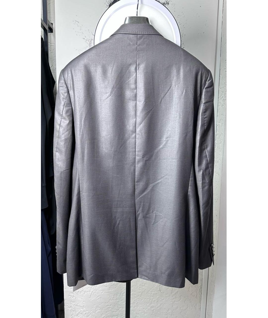 THIERRY MUGLER VINTAGE Серый шерстяной пиджак, фото 2