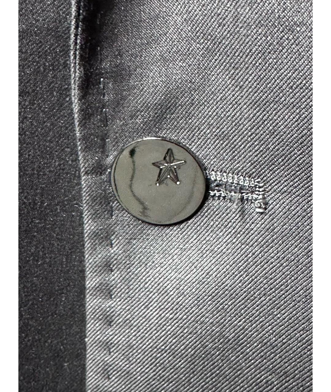 THIERRY MUGLER VINTAGE Серый шерстяной пиджак, фото 4