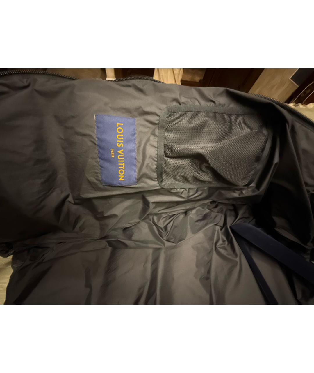 LOUIS VUITTON Серый полиэстеровый пуховик, фото 8