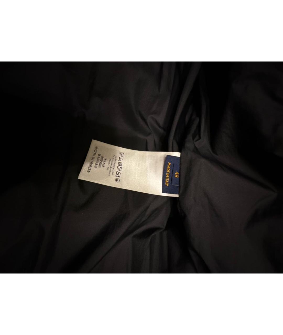 LOUIS VUITTON Серый полиэстеровый пуховик, фото 7