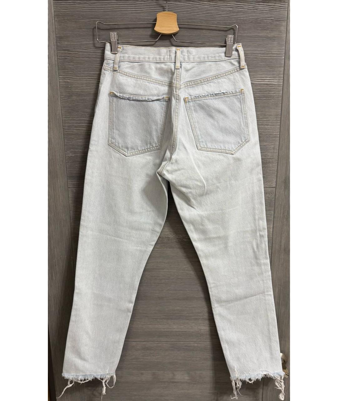 AGOLDE Голубые хлопковые джинсы слим, фото 2