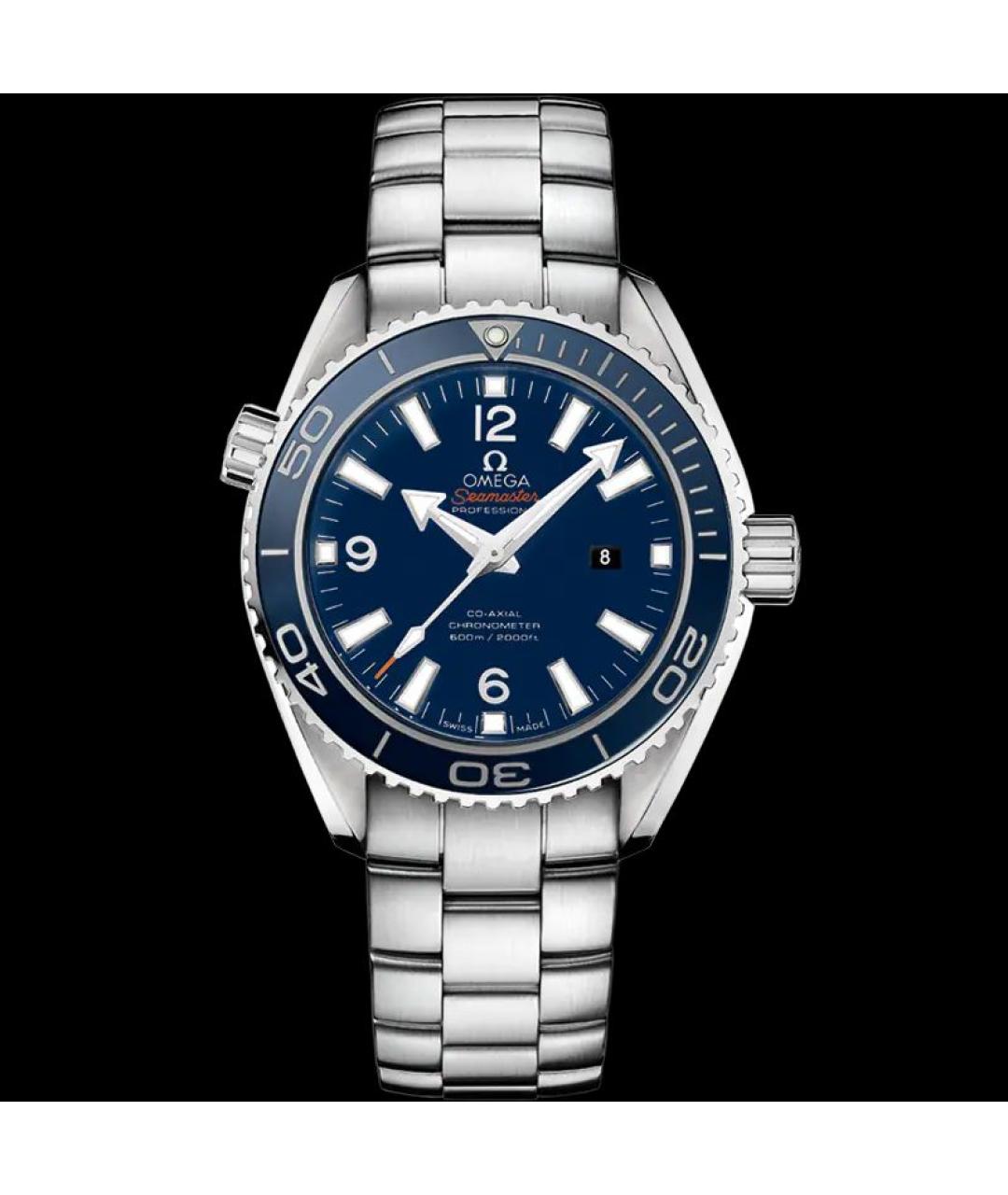 OMEGA Серебряные металлические часы, фото 7