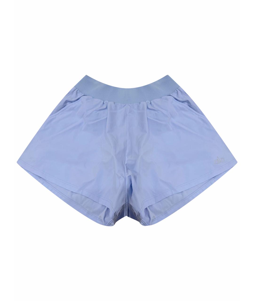 ALO YOGA Голубые спортивные брюки и шорты, фото 1