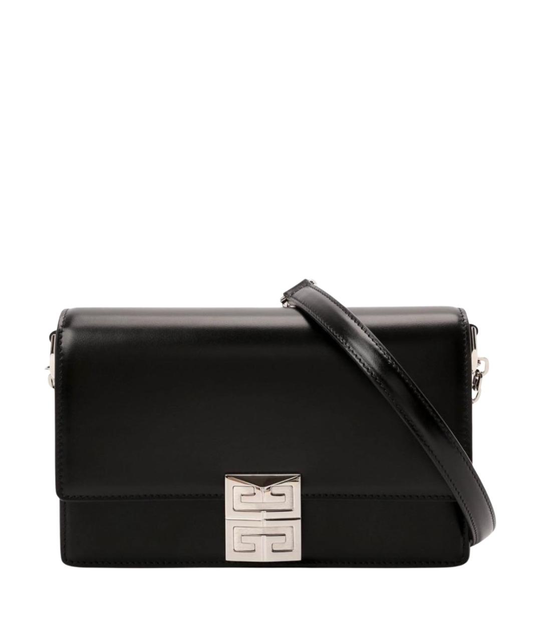 GIVENCHY Черная кожаная сумка через плечо, фото 1