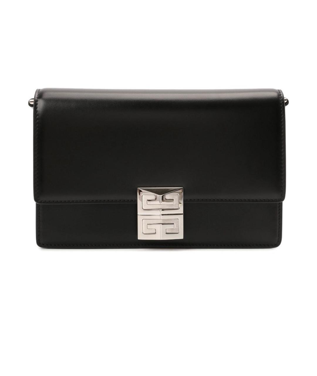 GIVENCHY Черная кожаная сумка через плечо, фото 2